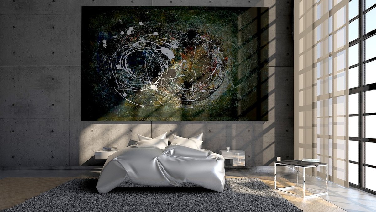 How to Arrange Artwork on a Large Blank Wall